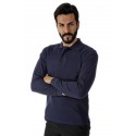 Polo Unisex cotone Manica Lunga